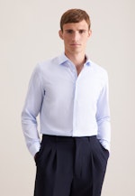 Slim Business Hemd Gestreift in Hellblau |  Seidensticker Onlineshop