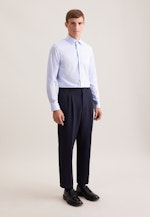 Slim Business Hemd Gestreift in Hellblau |  Seidensticker Onlineshop
