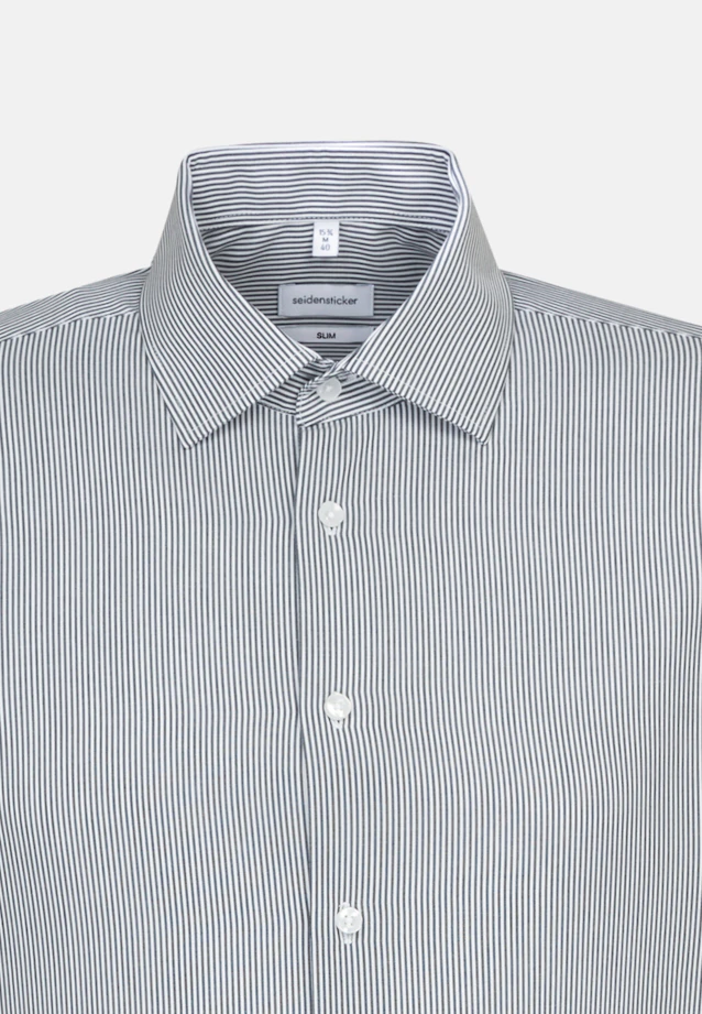 Slim Business shirt Stripes in Dark Blue |  Seidensticker Onlineshop