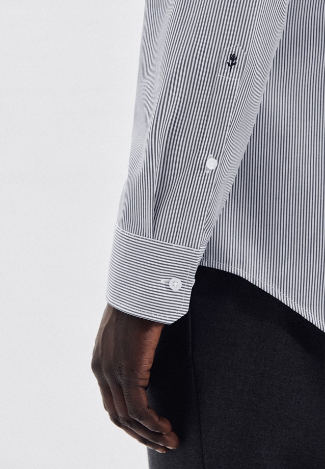 Slim Chemise d'affaires Rayures in Bleu Foncé |  Seidensticker Onlineshop