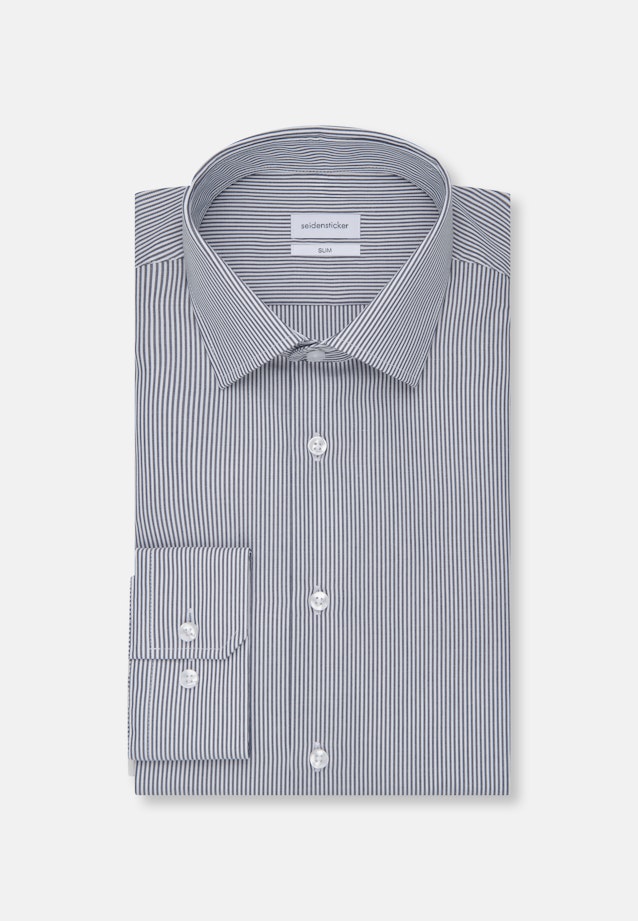 Slim Chemise d'affaires Rayures in Bleu Foncé |  Seidensticker Onlineshop