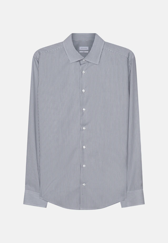 Slim Business shirt Stripes in Dark Blue |  Seidensticker Onlineshop