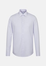 Non-iron Poplin Business Shirt in Slim with Kent-Collar in Light Blue |  Seidensticker Onlineshop