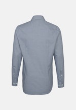 Shaped Business Hemd Uni in Mittelblau |  Seidensticker Onlineshop