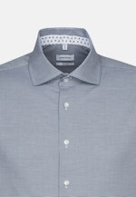 Shaped Business Hemd Uni in Mittelblau |  Seidensticker Onlineshop