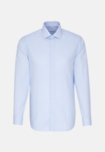 Shaped Business Hemd Uni in Mittelblau |  Seidensticker Onlineshop