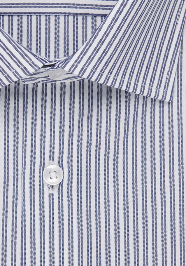 Non-iron Poplin Business Shirt in Regular with Kent-Collar in Medium Blue |  Seidensticker Onlineshop