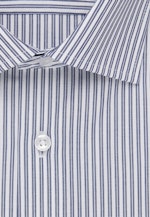 Regular Business Hemd Streifen in Mittelblau |  Seidensticker Onlineshop