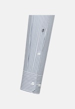 Regular Business Hemd Streifen in Mittelblau |  Seidensticker Onlineshop