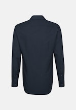 Shaped Business Hemd Punkte in Dunkelblau |  Seidensticker Onlineshop