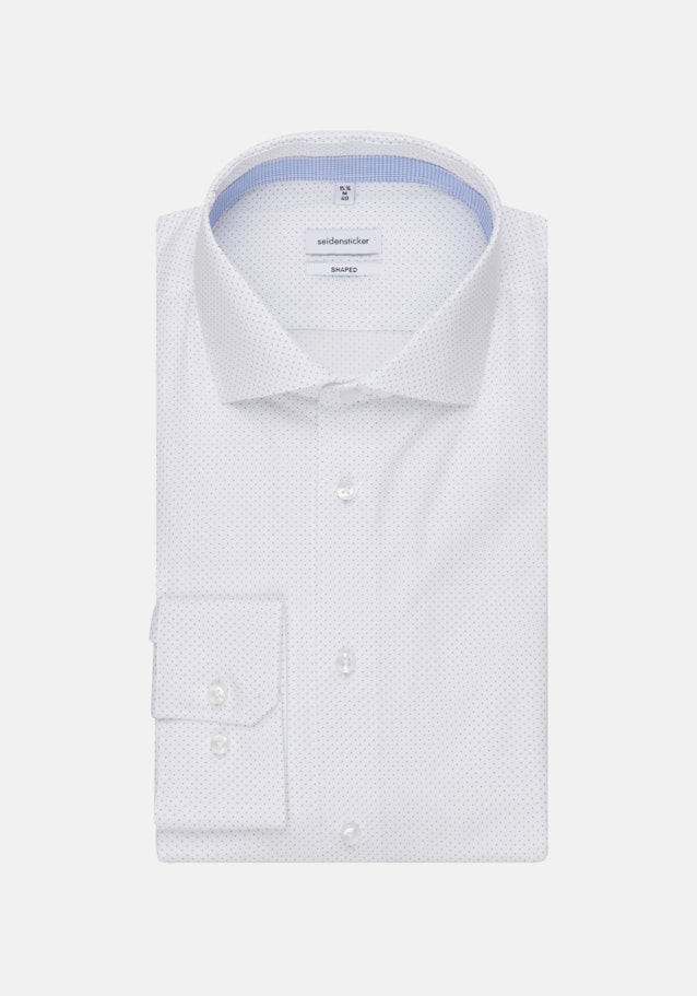 Business Shirt in Shaped with Kent-Collar in White |  Seidensticker Onlineshop