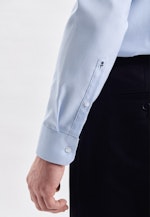 Non-iron Structure Business Shirt in X-Slim with Kent-Collar in Light Blue |  Seidensticker Onlineshop