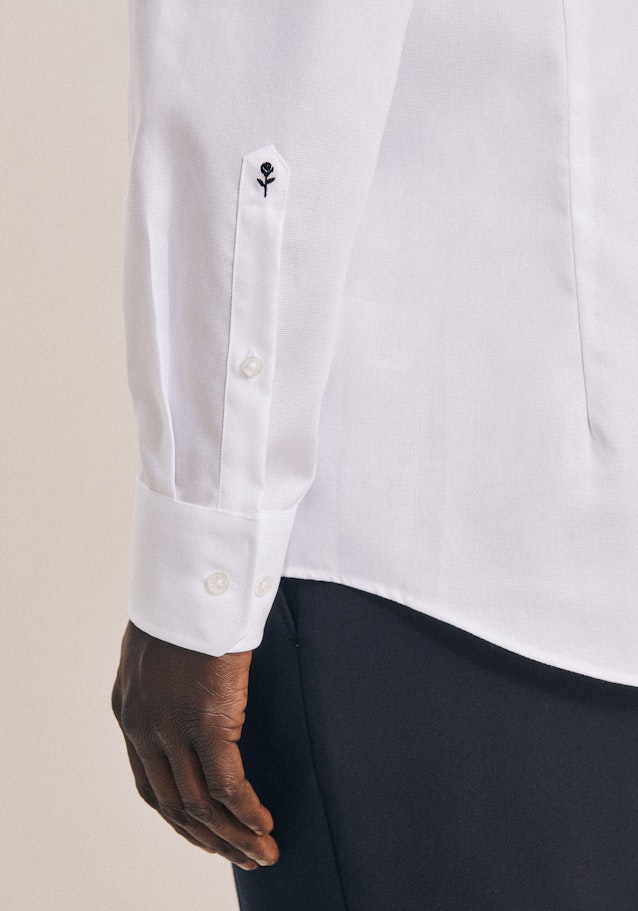 X-Slim Chemise d'affaires Uni in Blanc | Seidensticker Onlineshop