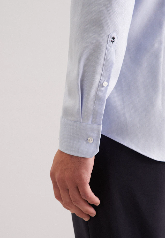 X-Slim Chemise d'affaires Uni in Bleu Clair |  Seidensticker Onlineshop