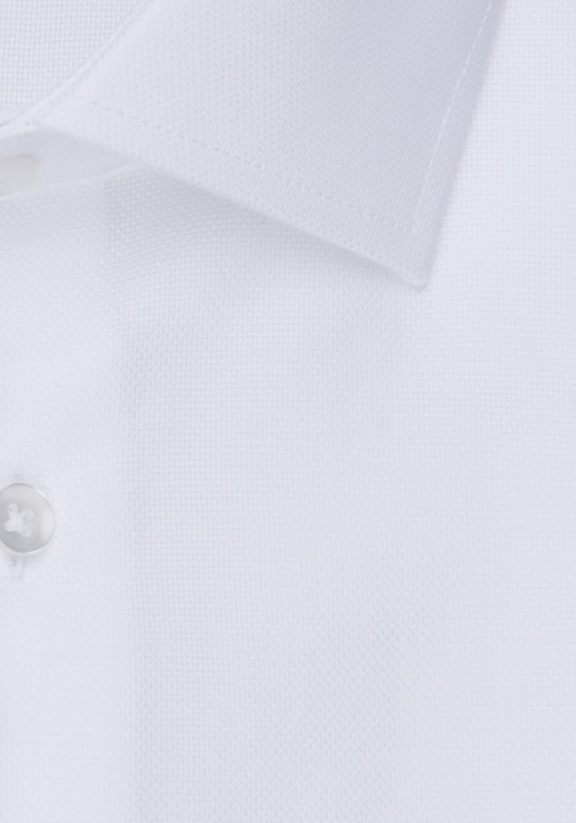 Bügelfreies Struktur Business Hemd in X-Slim mit Kentkragen in Weiß |  Seidensticker Onlineshop