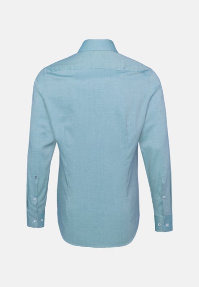 Slim Business Hemd Uni in Türkis/Petrol |  Seidensticker Onlineshop