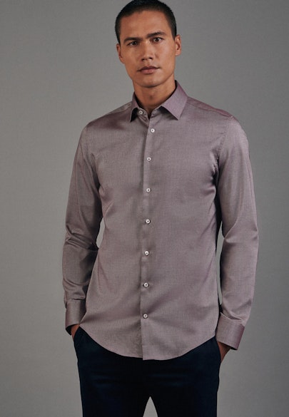 Slim Chemise d'affaires Uni in Rouge |  Seidensticker Onlineshop