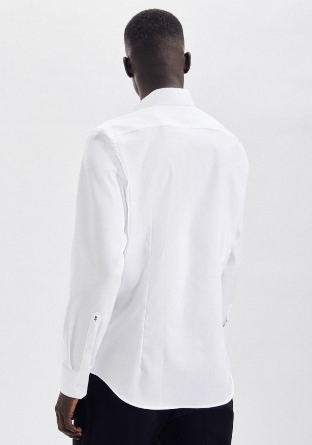 Slim Chemise Business Uni in Blanc | Seidensticker Onlineshop