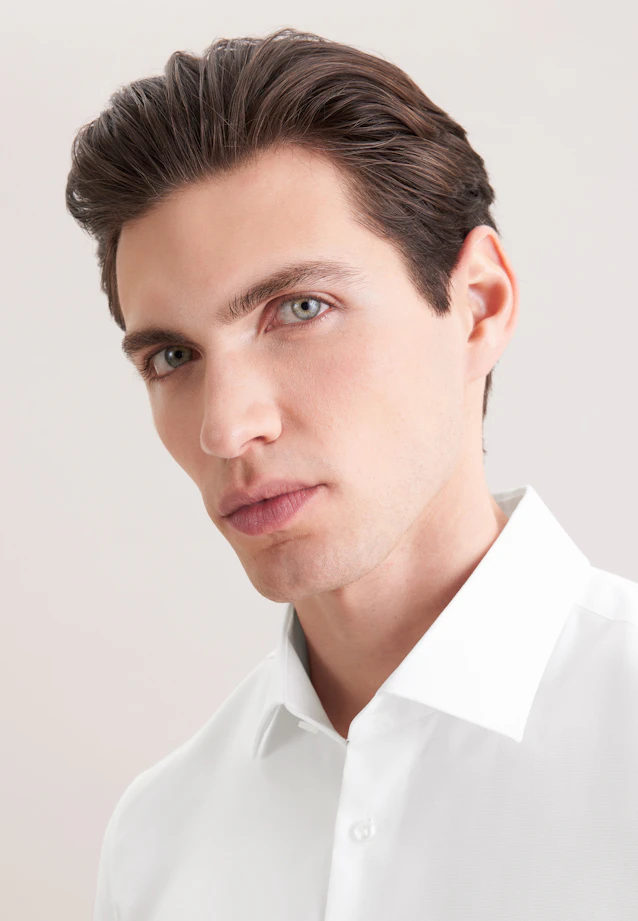Slim Business Hemd Uni in Weiß |  Seidensticker Onlineshop