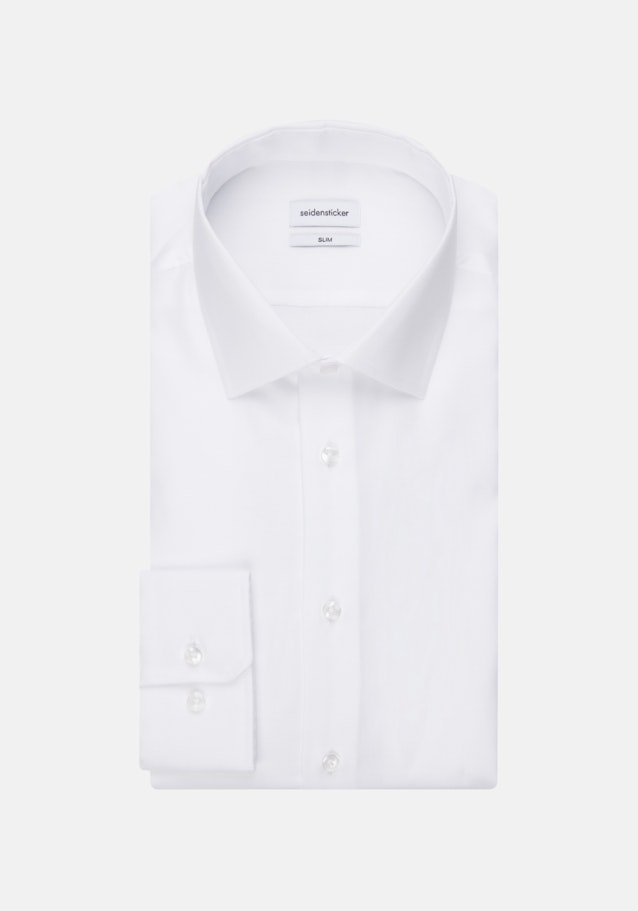 Slim Chemise Business Uni in Blanc | Seidensticker Onlineshop