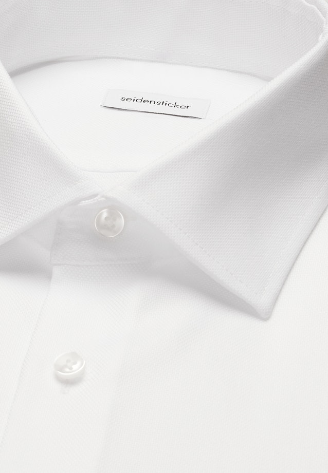 Slim Business Hemd Uni in Weiß |  Seidensticker Onlineshop