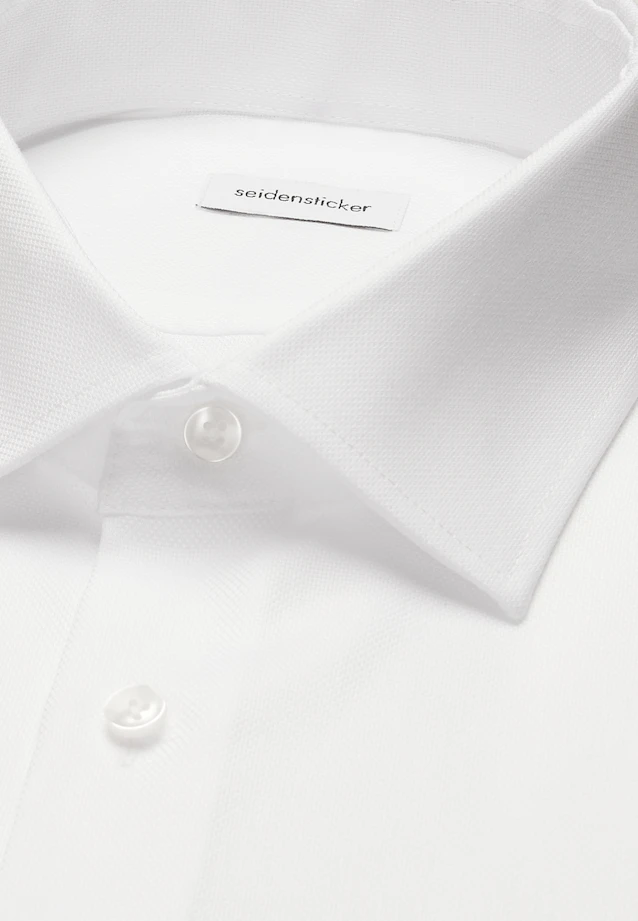 Slim Business Hemd Uni in Weiß |  Seidensticker Onlineshop