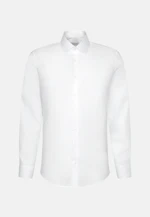 Slim Business Hemd Uni in Weiß |  Seidensticker Onlineshop