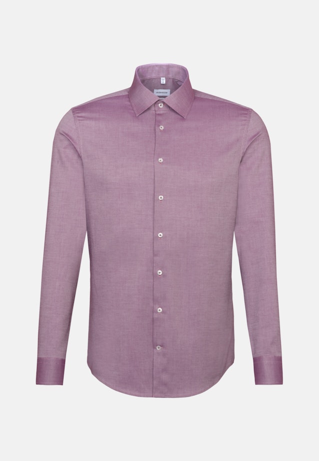 Non-iron Structure Business Shirt in Slim with Kent-Collar in Pink |  Seidensticker Onlineshop