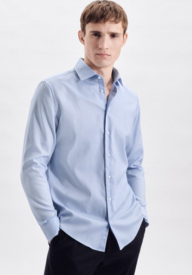 Slim Business Hemd, Uni in Hellblau | Seidensticker Onlineshop