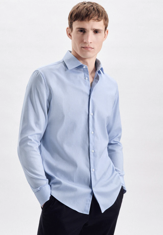 Slim Business Hemd Uni in Hellblau |  Seidensticker Onlineshop