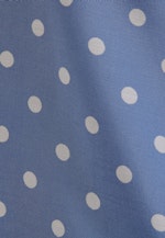 Regular fit Hemdbluse Punkte in Mittelblau |  Seidensticker Onlineshop