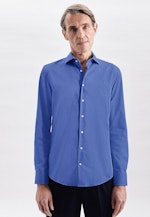 Chemise Business Slim Popeline Col Kent in Bleu Clair |  Seidensticker Onlineshop