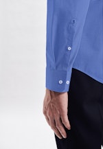 Chemise Business Slim Popeline Col Kent in Bleu Clair |  Seidensticker Onlineshop