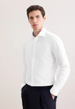 Slim Business Hemd Uni in Weiß |  Seidensticker Onlineshop