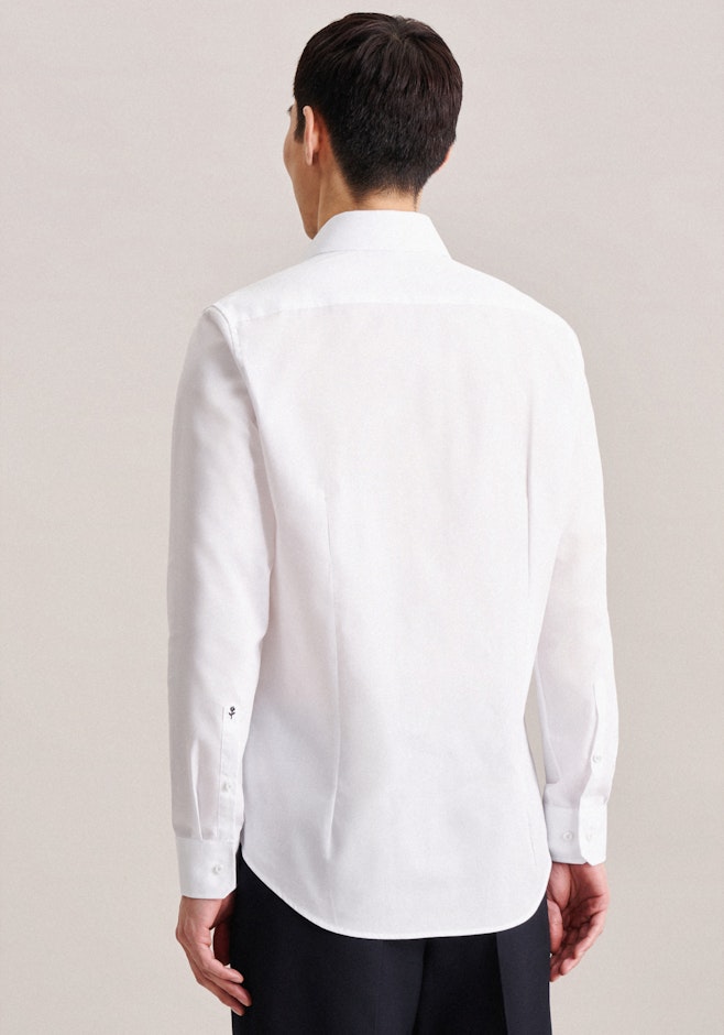 Slim Business Hemd Uni in Weiß | Seidensticker Onlineshop