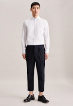 Slim Business Hemd Uni in Weiß |  Seidensticker Onlineshop