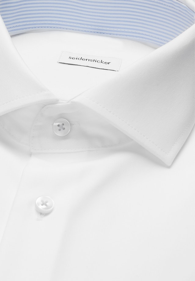 Slim Business Hemd Uni in Weiß |  Seidensticker Onlineshop