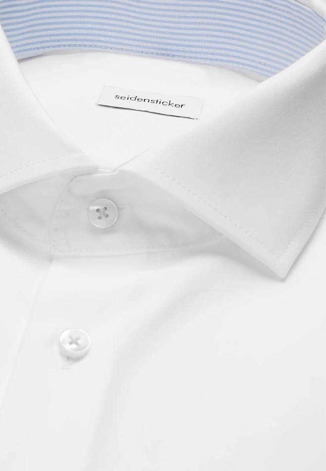 Slim Chemise d'affaires Uni dans Blanc | Boutique en ligne Seidensticker