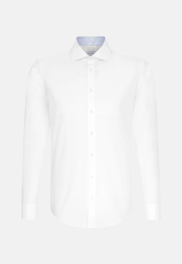 Slim Business Hemd Uni in Weiß |  Seidensticker Onlineshop