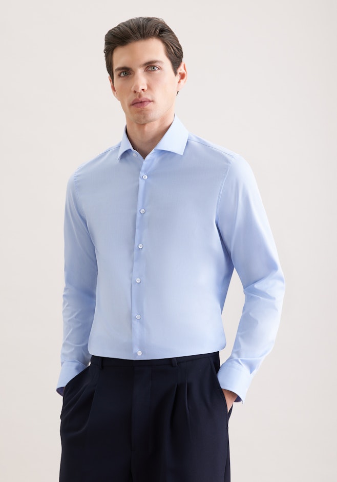 Slim Business Hemd Uni in Hellblau | Seidensticker Onlineshop