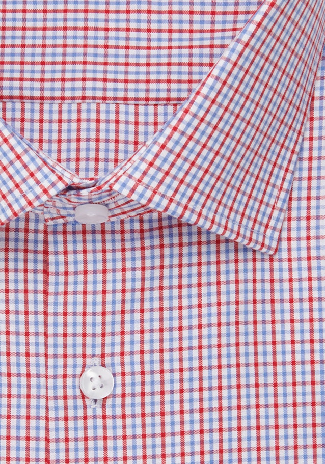 Non-iron Poplin Business Shirt in Regular with Kent-Collar in Red |  Seidensticker Onlineshop