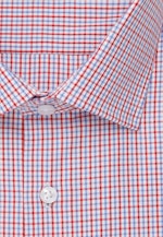 Regular Business Shirt Check in Red |  Seidensticker Onlineshop