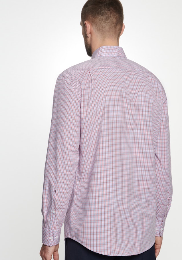 Non-iron Poplin Business Shirt in Regular with Kent-Collar in Red |  Seidensticker Onlineshop