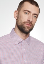 Regular Business Shirt Check in Red |  Seidensticker Onlineshop