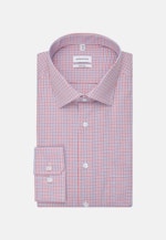 Regular Business Shirt Check in Red |  Seidensticker Onlineshop