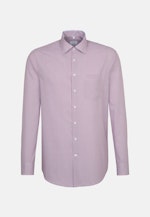 Regular Business Shirt Check in Red |  Seidensticker Onlineshop