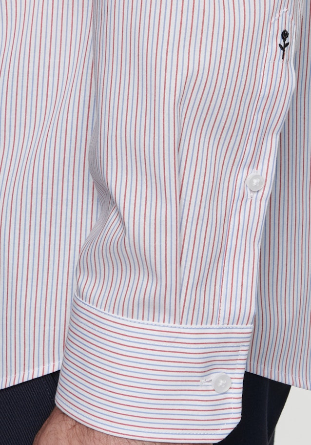 Non-iron Poplin Business Shirt in Regular with Kent-Collar in White |  Seidensticker Onlineshop