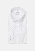 Shaped Business Hemd Punkte in Weiß |  Seidensticker Onlineshop