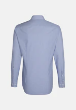 Shaped Business shirt Stripes in Medium blue |  Seidensticker Onlineshop
