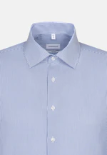 Shaped Business shirt Stripes in Medium blue |  Seidensticker Onlineshop